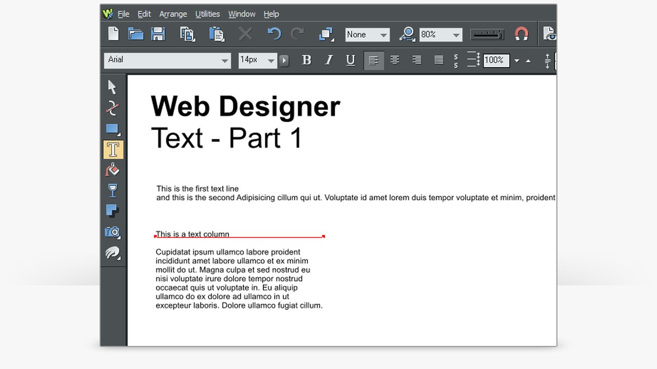 xara web designer tutorial